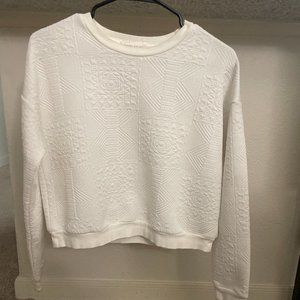 Forever 21 • White Crewneck Sweater • Size SM